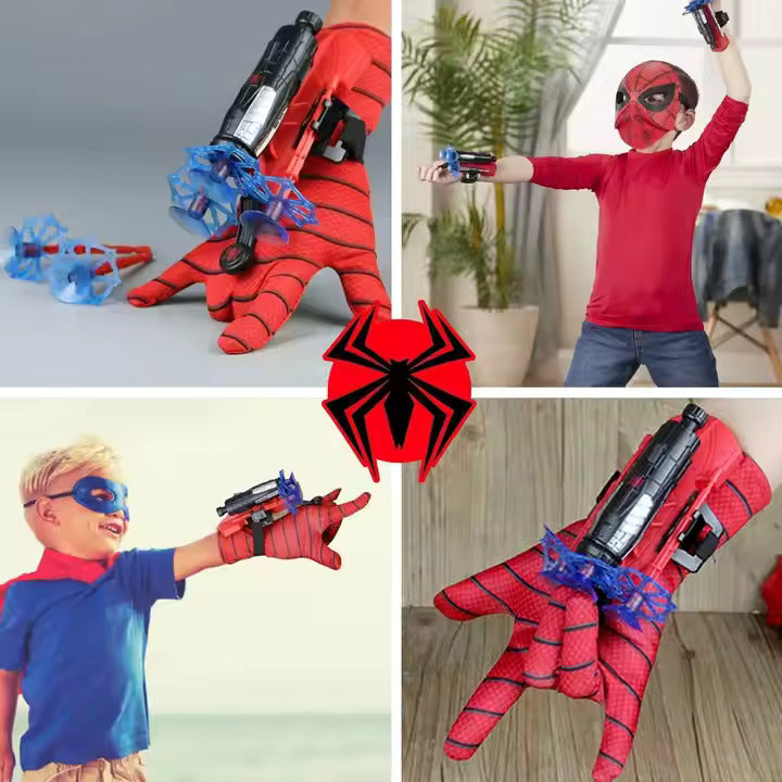 Spider Web Shooter Toy For Kids Hero Launcher Wrist Toy Set Funny Children's Educational Toys