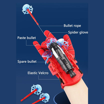 Spider Web Shooter Toy For Kids Hero Launcher Wrist Toy Set Funny Children's Educational Toys